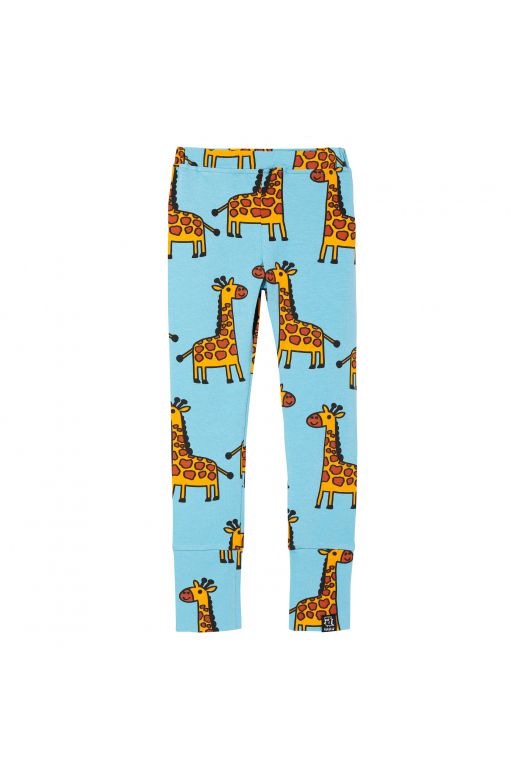 Leggings blue giraffe